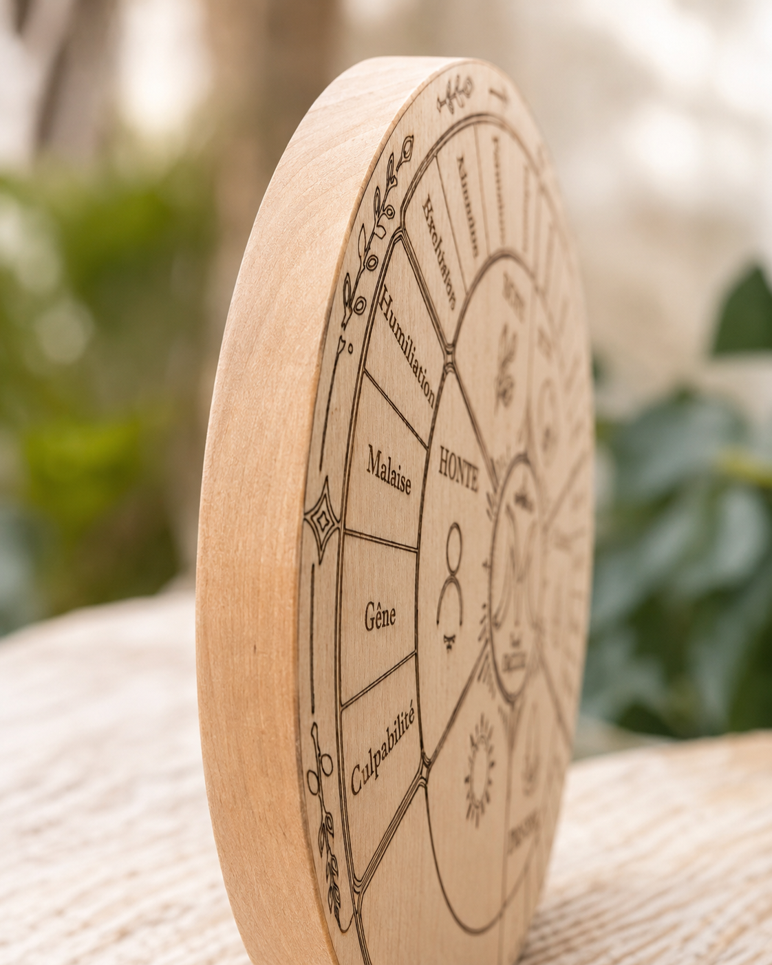 Épaisseur de la roue Flow en bois