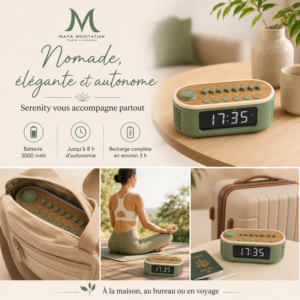Serenity, nomade en intérieur comme en extérieur