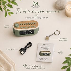 Contenu de l'emballage de l'enceinte Serenity